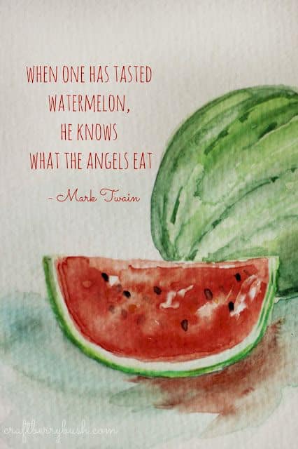 ANGELS WITH WATERMELONS